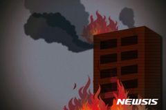 성남 다세대주택 심야 화재…주민 1명 중상