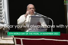 Pope Francis’ message for the 5th World Day of the Poor