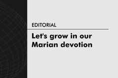 Let’s grow in our Marian devotion
