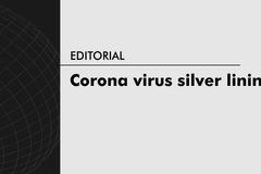 Corona virus silver lining