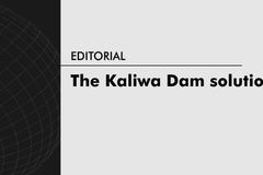 The Kaliwa Dam solution