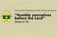 ‘Humble yourselves before the Lord’ (James 4:10)