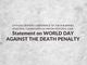 Statement on World Day Against Death Penalty