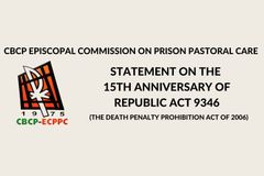 CBCP-ECPPC statement on the 15th anniversary of death penalty abolition