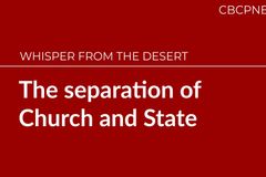 The separation of Church and State