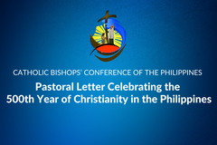 Pastoral letter Celebrating the 500th Year of Christianity in the Philippines