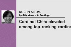 Cardinal Chito elevated among top-ranking cardinals