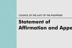 Statement of affirmation and appeal