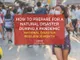 How to Prepare for a Natural Disaster During a Pandemic – National Disaster Resilience Month