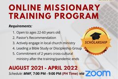 Missional amid the Pandemic: Start Your Free Missionary Training this August!