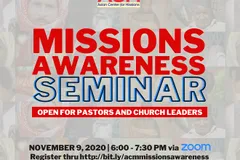 Missional amid Pandemic: ACM Opens Free Missions Awareness Seminars