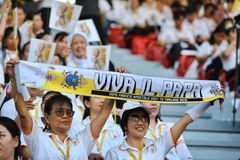 Photos capture papal Mass attended by thousands