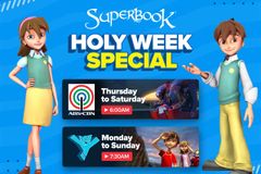 Celebrate Holy Week at Home with Superbook