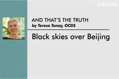 Black skies over Beijing