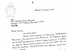Pope thanks Chilean bishops for steps taken to address abuse scandal