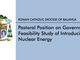 Pastoral position on gov’t feasibility study of introducing nuclear energy