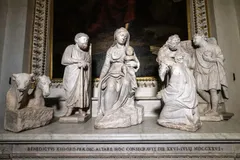 First known Nativity scene figurines are on display in Rome