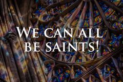 We can all be saints!