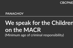 We speak for the Children on the MACR  (Minimum age of criminal responsibility)