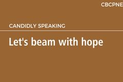 Let’s beam with hope
