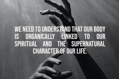 The dignity of our human body