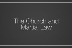 The Church and martial law