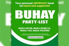 Laiko endorses Buhay party-list
