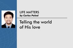 Telling the world of His love