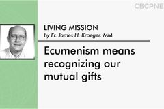 Ecumenism means recognizing our mutual gifts
