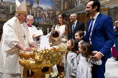 Pope Francis: Celebrate the date of your baptism like a birthday