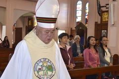 Bring tree seedlings instead of flowers at Bishop Cenzon’s wake, visitors urged