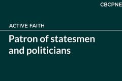 Patron of statesmen and politicians
