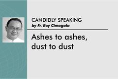 Ashes to ashes, dust to dust