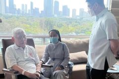 Cardinal Rosales stable, will remain in hospital for monitoring