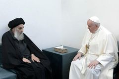 Pope Francis makes landmark visit to Iraq’s top Shiite cleric Grand Ayatollah Ali al-Sistani