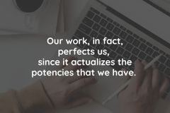 Our work reflects who we really are