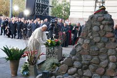 Pope in Lithuania: Don’t let anti-Semitism, hatred resurge