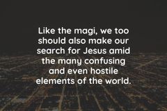 The Lord’s Epiphany and us