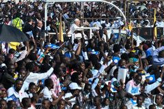 Pope denounces ‘economic colonialism’ during visit to Congo