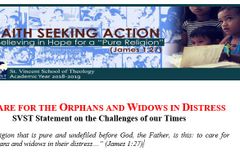 Care for the orphans and widows in distress