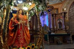 Pililla Shrine holds first “indakan” in honor of patroness