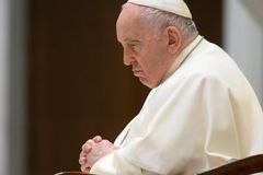 Pope Francis leads Hail Mary for victims of earthquake in Turkey and Syria