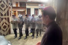 Nicaraguan police place Catholic bishop, priests under house arrest