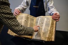 World’s oldest near-complete Hebrew Bible heads to auction