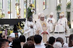 Bishop Tagura hopes to model the   Good Shepherd in his new ministry