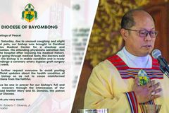 Diyosesis ng Bayombong, muling nanawagan ng panalangin para sa kagalingan ni Bishop Mangalinao