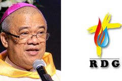 Bishop Alminaza, ipinagtanggol ng RDG