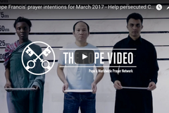 Pope Francis’ latest prayer video spotlights Christian persecution