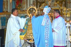 Virgin of La Purisima Concepcion episcopally crowned