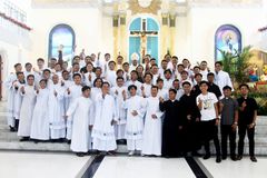Bicol’s seminarians have ‘Year of the Clergy’-themed Christmas party